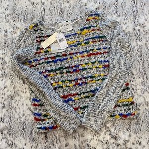 Kensie Multicolor Knit Sweater - Size Large - NWT